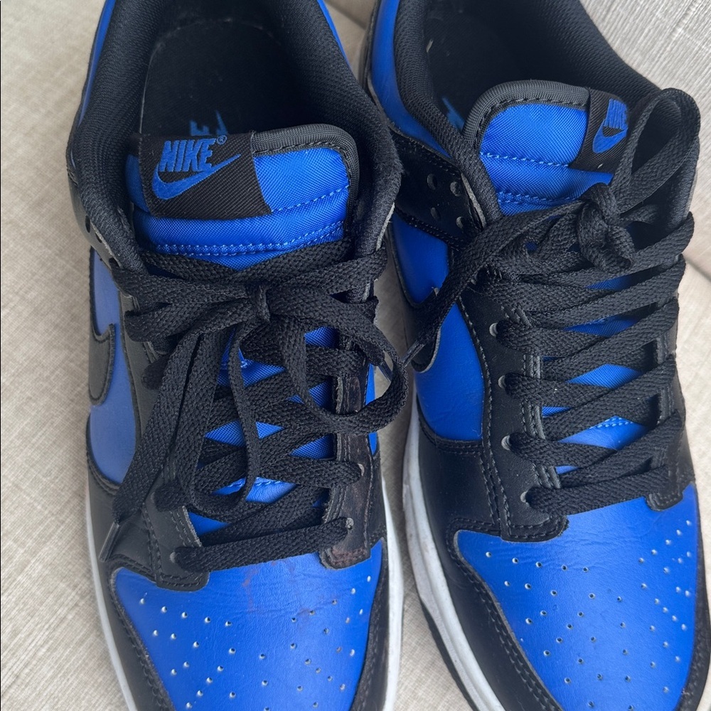 Nike Black and Blue dunks - Picture 2 of 5